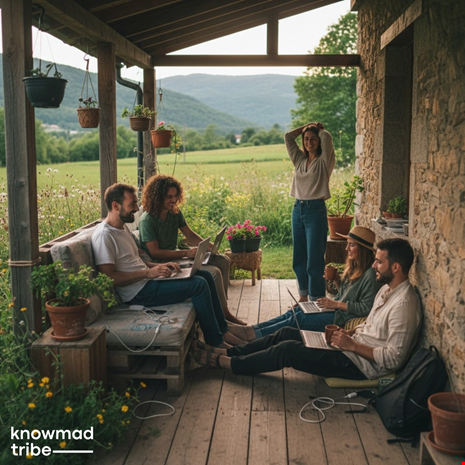 Slow Living, Fast Wi-Fi image